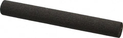 Made in USA - 4" Long x 1/2" Diam x 1/2" Thick, Aluminum Oxide Sharpening Stone - Round, Coarse Grade - Apex Tool & Supply