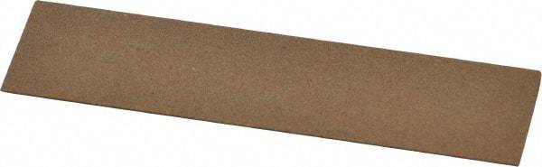 Made in USA - 4" Long x 1" Wide x 1/8" Thick, Aluminum Oxide Sharpening Stone - Knife, Medium Grade - Apex Tool & Supply