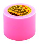 List 821 4" x 72 yds Labelgard Film Tape - Pink - Apex Tool & Supply