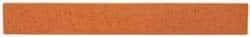 Made in USA - 1/2" Wide x 4" OAL, Aluminum Oxide Sharpening Stone - Flat, Fine Grade, 320 Grit - Apex Tool & Supply