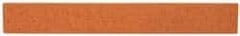 Made in USA - 1/2" Wide x 4" OAL, Aluminum Oxide Sharpening Stone - Flat, Fine Grade, 320 Grit - Apex Tool & Supply