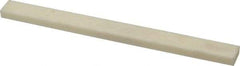 Norton - 150 Grit Aluminum Oxide Rectangular Polishing Stone - Very Fine Grade, 1/2" Wide x 6" Long x 1/4" Thick, Oil Filled - Apex Tool & Supply