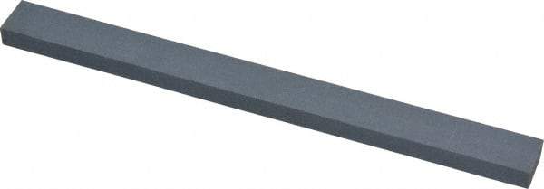 Norton - 320 Grit Silicon Carbide Rectangular Polishing Stone - Extra Fine Grade, 1/2" Wide x 6" Long x 1/4" Thick - Apex Tool & Supply