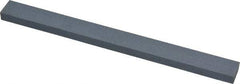 Norton - 320 Grit Silicon Carbide Rectangular Polishing Stone - Extra Fine Grade, 1/2" Wide x 6" Long x 1/4" Thick - Apex Tool & Supply