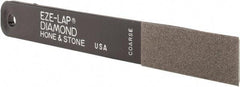 Eze Lap - Coarse, 2" Length of Cut, Single End Diamond Hone - 250 Grit, 3/4" Wide x 3/16" High - Apex Tool & Supply