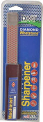 DMT - Super Fine Grade, Diamond Whetsone Sharpener - 25 Micron, Diamond Area 4.3" Long x 7/8" Wide - Apex Tool & Supply