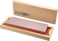 DMT - 8" Long x 2-5/8" Wide x 1-1/4" Thick, Diam ond Sharpening Stone - Rectangle, 600 Grit, Fine Grade - Apex Tool & Supply