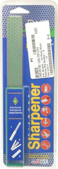 DMT - Extra Fine Grade, Diamond Whetsone Sharpener - 9 Micron, Diamond Area 4.3" Long x 1" Wide, 9-1/2" Open Length, 5" Closed Length - Apex Tool & Supply