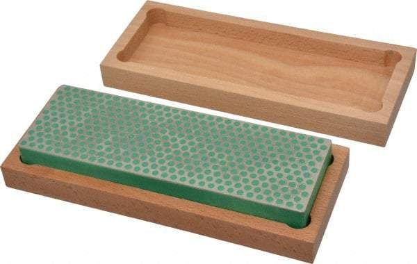 DMT - 6" Long x 2" Wide x 3/4" Thick, Diam ond Sharpening Stone - Rectangle, 1200 Grit, Extra Fine Grade - Apex Tool & Supply