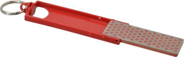 DMT - Fine Grade, Diamond Whetsone Sharpener - 25 Micron, Diamond Area 2-3/4" Long x 15/16" Wide, 5-1/2" Open Length, 2-11/16" Closed Length - Apex Tool & Supply