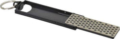 DMT - Extra Coarse Grade, Diamond Mini Sharp Sharpener - 60 Micron, Diamond Area 2-3/4" Long x 15/16" Wide, 5-1/2" Open Length, 2-11/16" Closed Length - Apex Tool & Supply