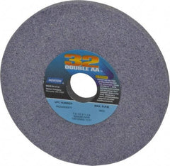 Norton - 7" Diam x 1-1/4" Hole x 1/2" Thick, I Hardness, 46 Grit Surface Grinding Wheel - Aluminum Oxide, Type 1, Coarse Grade, 3,600 Max RPM, Vitrified Bond, No Recess - Apex Tool & Supply