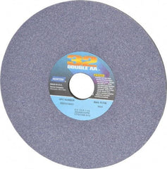 Norton - 8" Diam x 1-1/4" Hole x 1/4" Thick, K Hardness, 80 Grit Surface Grinding Wheel - Aluminum Oxide, Type 1, Medium Grade, 3,600 Max RPM, Vitrified Bond, No Recess - Apex Tool & Supply