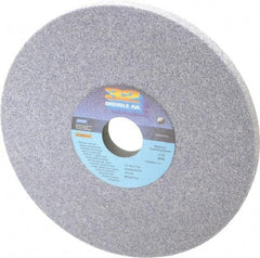 Norton - 8" Diam x 1-1/4" Hole x 1/2" Thick, H Hardness, 46 Grit Surface Grinding Wheel - Aluminum Oxide, Type 1, Coarse Grade, 3,105 Max RPM, Vitrified Bond, No Recess - Apex Tool & Supply