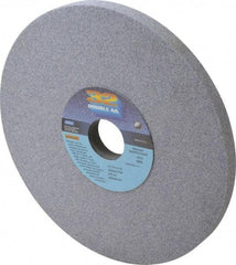Norton - 8" Diam x 1-1/4" Hole x 1/2" Thick, I Hardness, 60 Grit Surface Grinding Wheel - Aluminum Oxide, Type 1, Medium Grade, 3,600 Max RPM, Vitrified Bond, No Recess - Apex Tool & Supply