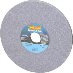 Norton - 8" Diam x 1-1/4" Hole x 1/2" Thick, J Hardness, 60 Grit Surface Grinding Wheel - Aluminum Oxide, Type 1, Medium Grade, 3,600 Max RPM, Vitrified Bond, No Recess - Apex Tool & Supply