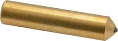 Norton - 1/4 Carat Single Point Diamond Dresser - 2" Long x 7/16" Shank Diam - Apex Tool & Supply