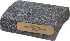 Norton - 5" Wide x 6" High x 1-1/2" Thick Grinding Segment - 30 Grit, Hardness G, Blue Print No. ME20579 - Apex Tool & Supply