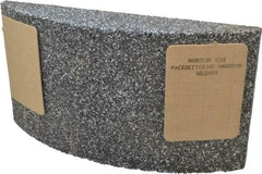 Norton - 11-1/4" Wide x 6" High x 2-1/4" Thick Grinding Segment - 30 Grit, Hardness F, Blue Print No. ME30777 - Apex Tool & Supply