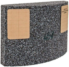 Norton - 11-1/4" Wide x 8" High x 3" Thick Grinding Segment - 24 Grit, Hardness F, Blue Print No. ME100703B - Apex Tool & Supply