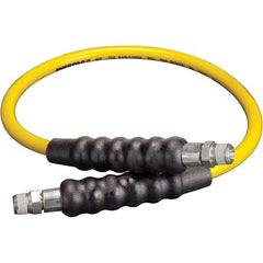 Enerpac - Hydraulic Pump Hose Inside Diameter (Inch): 0.25 Hose Length (Feet): 3.00 - Apex Tool & Supply