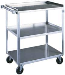 Lakeside - 500 Lb Capacity, 19" Wide x 31" Long x 32-1/8" High Standard Utility Cart - Apex Tool & Supply