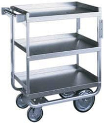 Lakeside - 650 Lb Capacity, 22-3/8" Wide x 38-5/8" Long x 37-1/8" High Standard Utility Cart - Apex Tool & Supply