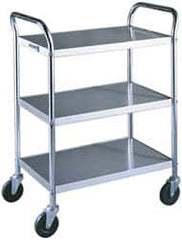 Lakeside - 500 Lb Capacity, 20" Wide x 27" Long x 35" High Standard Utility Cart - Apex Tool & Supply