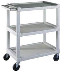 Lakeside - 300 Lb Capacity, 17-1/8" Wide x 32-1/2" Long x 34-7/8" High Standard Utility Cart - Apex Tool & Supply