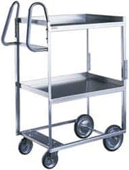 Lakeside - 700 Lb Capacity, 18-5/8" Wide x 35-3/8" Long x 40" High Ergonomic Utility Cart - Apex Tool & Supply