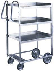 Lakeside - 700 Lb Capacity, 18-5/8" Wide x 35-3/8" Long x 43" High Ergonomic Utility Cart - Apex Tool & Supply