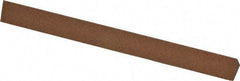 Norton - 4" Long x 3/8" Wide x 3/8" Thick, Aluminum Oxide Sharpening Stone - Triangle, Medium Grade - Apex Tool & Supply