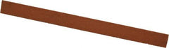Norton - 6" Long x 1/2" Wide x 1/2" Thick, Aluminum Oxide Sharpening Stone - Triangle, Fine Grade - Apex Tool & Supply