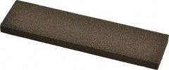 Norton - 4" Long x 1" Wide x 1/4" Thick, Aluminum Oxide Sharpening Stone - Rectangle, Coarse Grade - Apex Tool & Supply