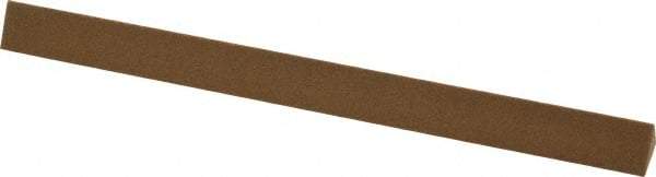 Norton - 6" Long x 1/2" Wide x 1/2" Thick, Aluminum Oxide Sharpening Stone - Triangle, Medium Grade - Apex Tool & Supply