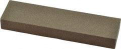 Norton - 4" Long x 1" Wide x 1/2" Thick, Aluminum Oxide Sharpening Stone - Rectangle, Coarse Grade - Apex Tool & Supply