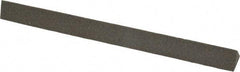 Norton - 6" Long x 1/2" Wide x 1/2" Thick, Aluminum Oxide Sharpening Stone - Triangle, Coarse Grade - Apex Tool & Supply