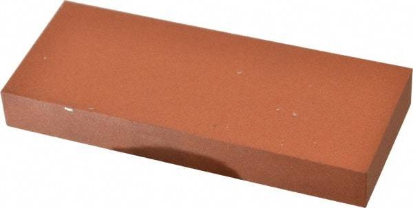 Norton - 5" Long x 2" Wide x 5/8" Thick, Aluminum Oxide Sharpening Stone - Rectangle, Fine Grade - Apex Tool & Supply