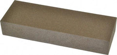 Norton - 6" Long x 2" Wide x 1" Thick, Aluminum Oxide Sharpening Stone - Rectangle, Coarse Grade - Apex Tool & Supply
