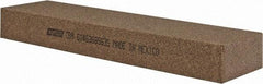Norton - 8" Long x 2" Wide x 1" Thick, Aluminum Oxide Sharpening Stone - Rectangle, Coarse Grade - Apex Tool & Supply