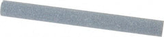 Norton - 4" Long x 3/8" Diam x 3/8" Thick, Silicon Carbide Sharpening Stone - Round, Medium Grade - Apex Tool & Supply