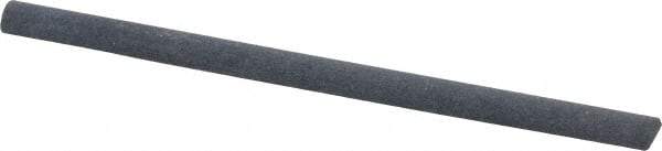 Value Collection - Half Round, Silicon Carbide, Toolroom Finishing Stick - 4" Long x 1/4" Wide, Medium Grade - Apex Tool & Supply