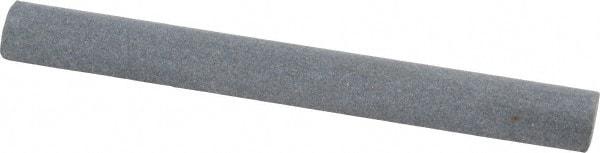 Value Collection - Half Round, Silicon Carbide, Toolroom Finishing Stick - 4" Long x 1/2" Wide, Medium Grade - Apex Tool & Supply