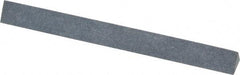 Value Collection - Three Square, Silicon Carbide, Toolroom Finishing Stick - 4" Long x 3/8" Wide, Medium Grade - Apex Tool & Supply