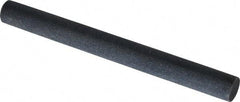 Value Collection - Round, Silicon Carbide, Toolroom Finishing Stick - 4" Long x 3/8" Wide, Medium Grade - Apex Tool & Supply