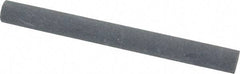 Value Collection - Round, Silicon Carbide, Toolroom Finishing Stick - 4" Long x 3/8" Wide, Fine Grade - Apex Tool & Supply