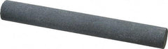 Value Collection - Round, Silicon Carbide, Toolroom Finishing Stick - 4" Long x 1/2" Wide, Medium Grade - Apex Tool & Supply