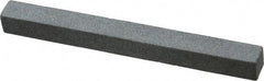 Value Collection - Square, Aluminum Oxide, Toolroom Finishing Stick - 4" Long x 3/8" Wide x 3/8" Thick, Coarse Grade - Apex Tool & Supply