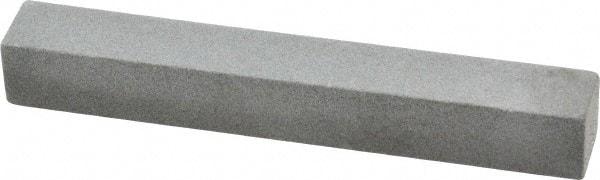 Value Collection - Square, Aluminum Oxide, Toolroom Finishing Stick - 4" Long x 1/2" Wide x 1/2" Thick, Medium Grade - Apex Tool & Supply