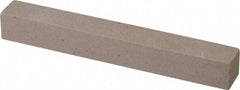 Value Collection - Square, Aluminum Oxide, Toolroom Finishing Stick - 4" Long x 1/2" Wide x 1/2" Thick, Fine Grade - Apex Tool & Supply